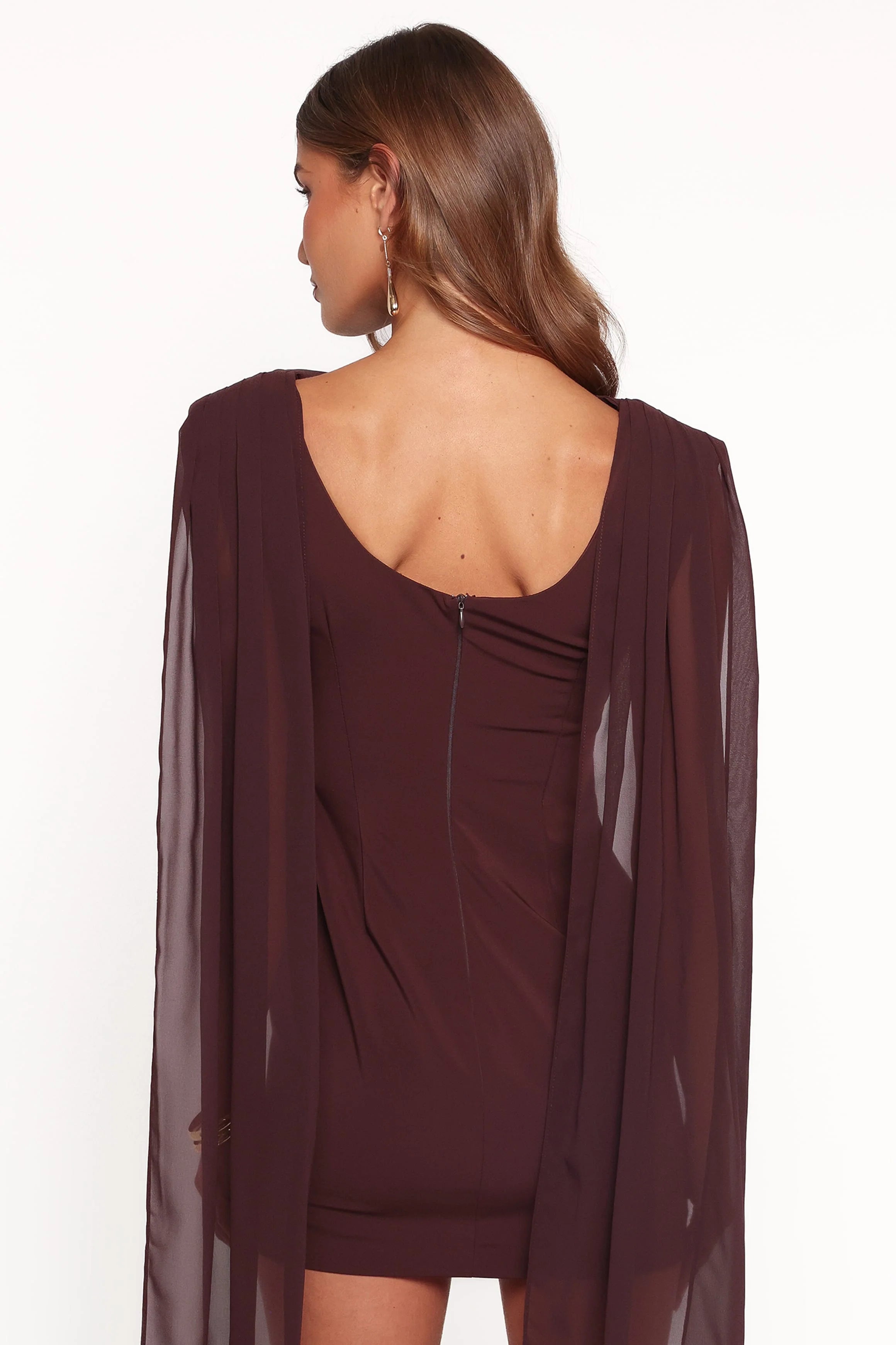 Klarissa Mini Dress - Brown