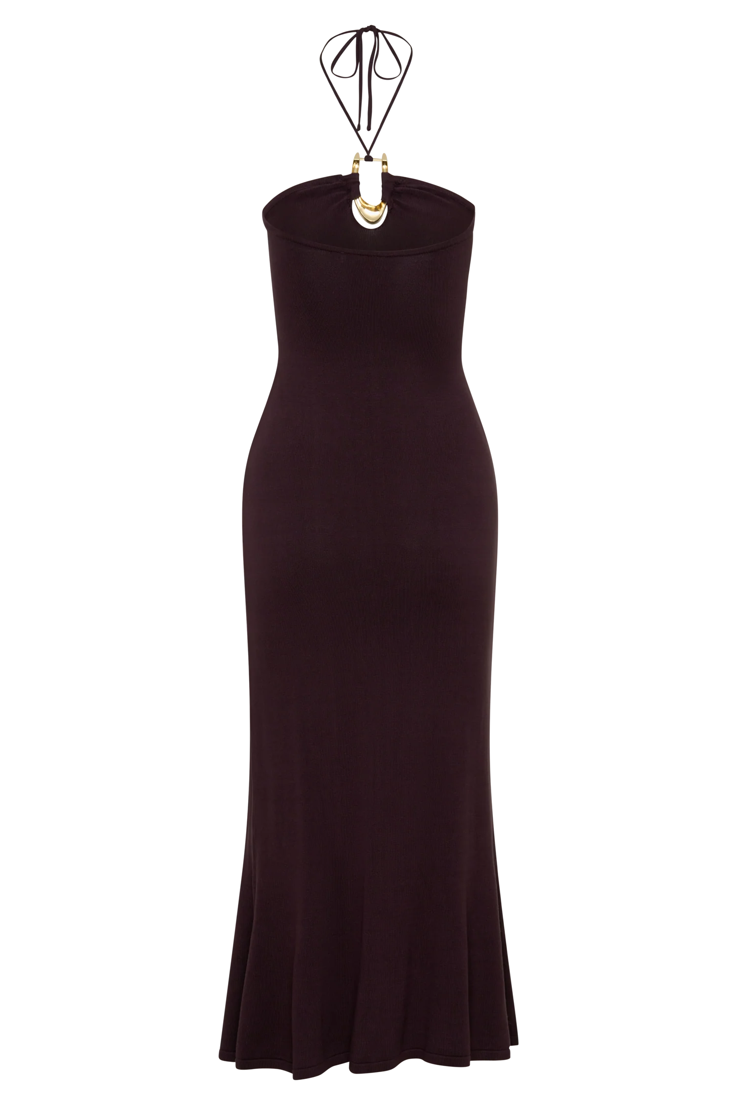 Dimitri Knit Midi Dress - Chocolate
